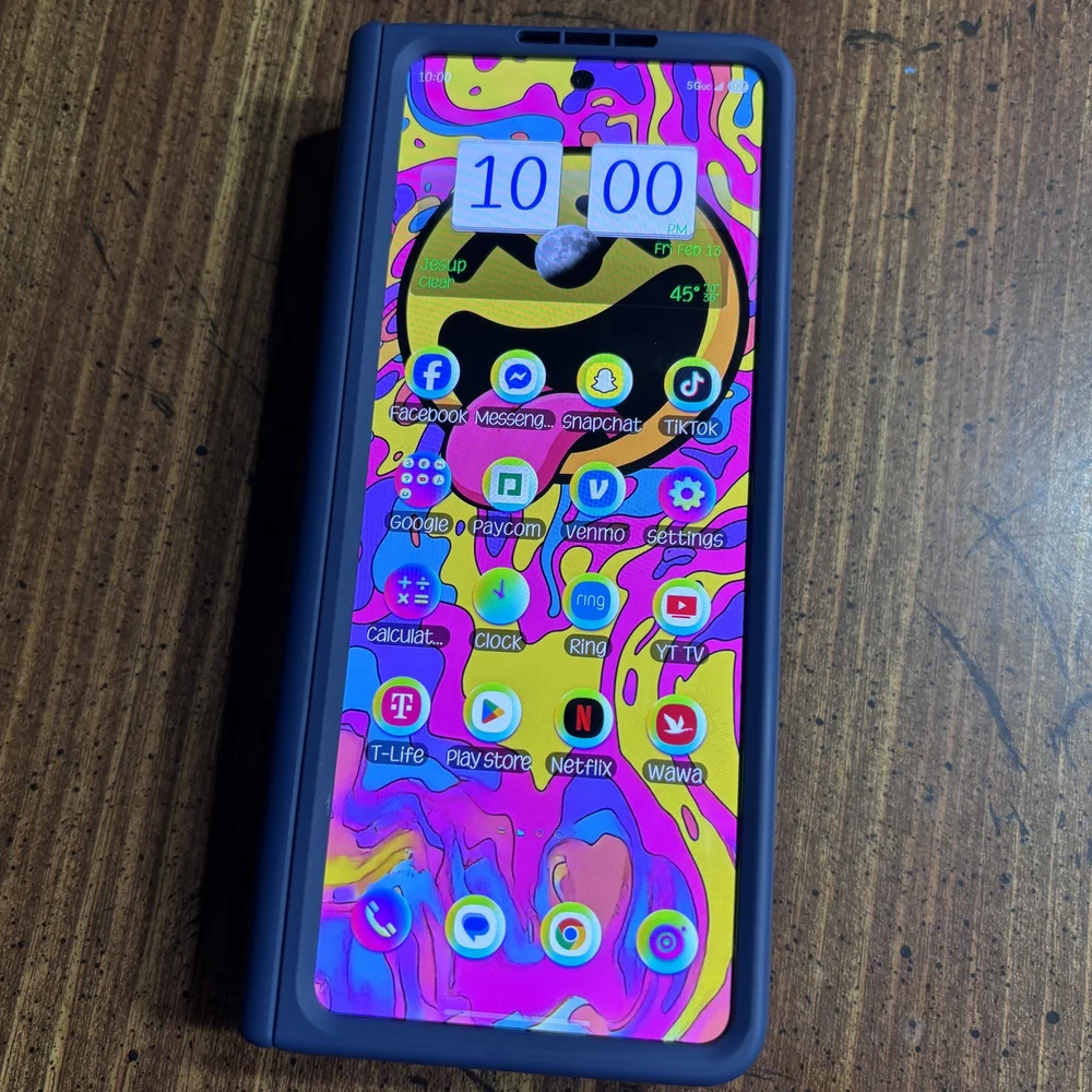 Samsung Foldable Phone - Black